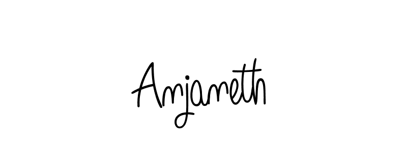 Once you've used our free online signature maker to create your best signature Angelique-Rose-font-FFP style, it's time to enjoy all of the benefits that Anjaneth name signing documents. Anjaneth signature style 5 images and pictures png
