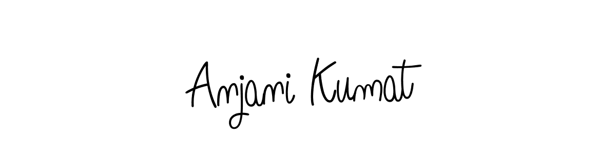 Make a short Anjani Kumat signature style. Manage your documents anywhere anytime using Angelique-Rose-font-FFP. Create and add eSignatures, submit forms, share and send files easily. Anjani Kumat signature style 5 images and pictures png