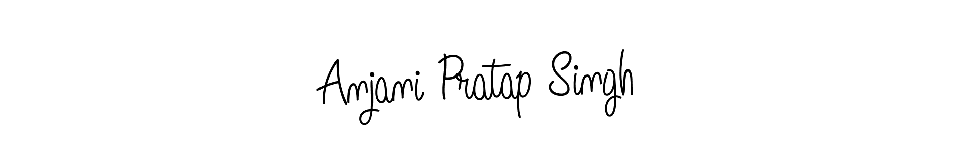 Angelique-Rose-font-FFP is a professional signature style that is perfect for those who want to add a touch of class to their signature. It is also a great choice for those who want to make their signature more unique. Get Anjani Pratap Singh name to fancy signature for free. Anjani Pratap Singh signature style 5 images and pictures png