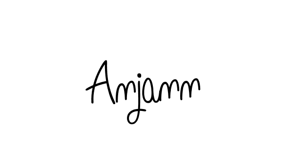 You can use this online signature creator to create a handwritten signature for the name Anjann. This is the best online autograph maker. Anjann signature style 5 images and pictures png