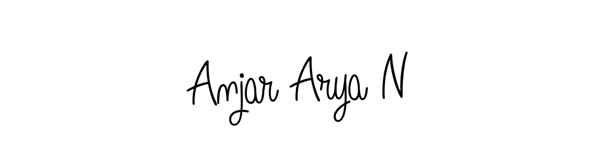 It looks lik you need a new signature style for name Anjar Arya N. Design unique handwritten (Angelique-Rose-font-FFP) signature with our free signature maker in just a few clicks. Anjar Arya N signature style 5 images and pictures png