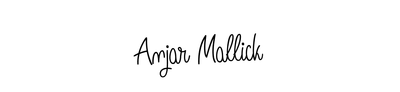 Also You can easily find your signature by using the search form. We will create Anjar Mallick name handwritten signature images for you free of cost using Angelique-Rose-font-FFP sign style. Anjar Mallick signature style 5 images and pictures png