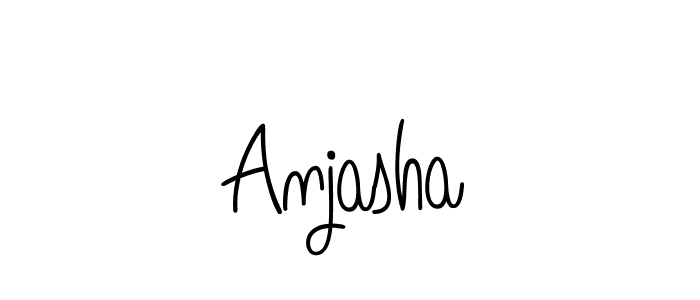 How to Draw Anjasha signature style? Angelique-Rose-font-FFP is a latest design signature styles for name Anjasha. Anjasha signature style 5 images and pictures png