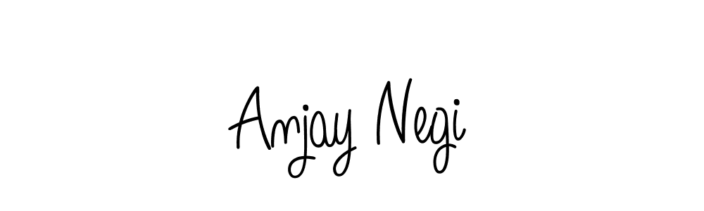 You can use this online signature creator to create a handwritten signature for the name Anjay Negi. This is the best online autograph maker. Anjay Negi signature style 5 images and pictures png