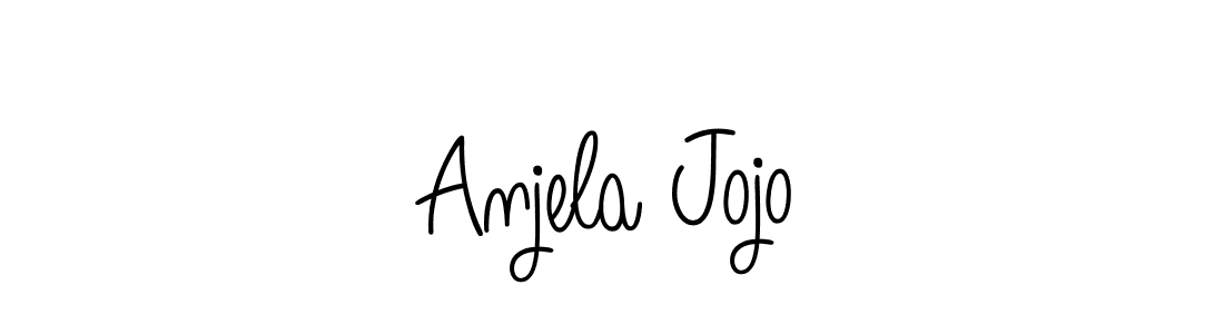 Once you've used our free online signature maker to create your best signature Angelique-Rose-font-FFP style, it's time to enjoy all of the benefits that Anjela Jojo name signing documents. Anjela Jojo signature style 5 images and pictures png