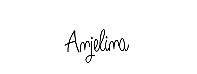 The best way (Angelique-Rose-font-FFP) to make a short signature is to pick only two or three words in your name. The name Anjelina include a total of six letters. For converting this name. Anjelina signature style 5 images and pictures png
