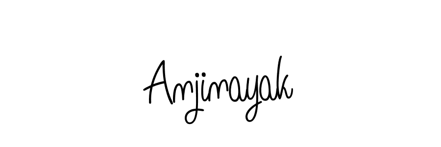 How to Draw Anjinayak signature style? Angelique-Rose-font-FFP is a latest design signature styles for name Anjinayak. Anjinayak signature style 5 images and pictures png