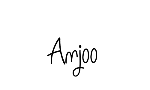 Here are the top 10 professional signature styles for the name Anjoo. These are the best autograph styles you can use for your name. Anjoo signature style 5 images and pictures png