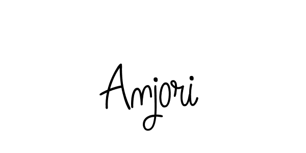 Also we have Anjori name is the best signature style. Create professional handwritten signature collection using Angelique-Rose-font-FFP autograph style. Anjori signature style 5 images and pictures png