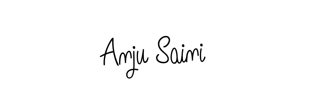 Check out images of Autograph of Anju Saini name. Actor Anju Saini Signature Style. Angelique-Rose-font-FFP is a professional sign style online. Anju Saini signature style 5 images and pictures png