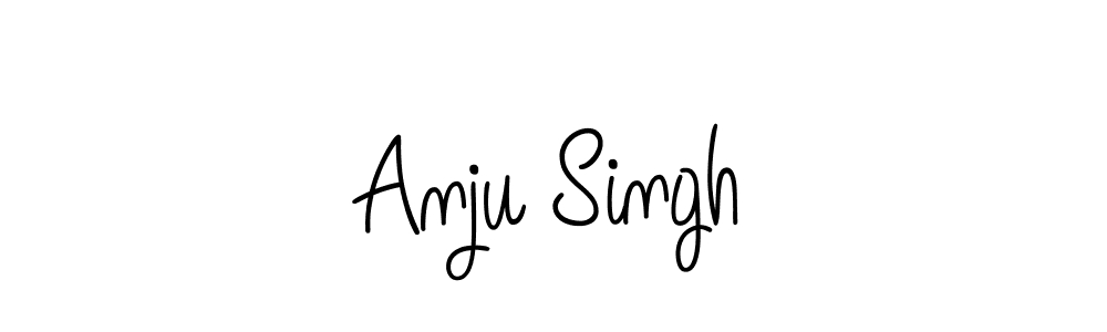 Create a beautiful signature design for name Anju Singh. With this signature (Angelique-Rose-font-FFP) fonts, you can make a handwritten signature for free. Anju Singh signature style 5 images and pictures png