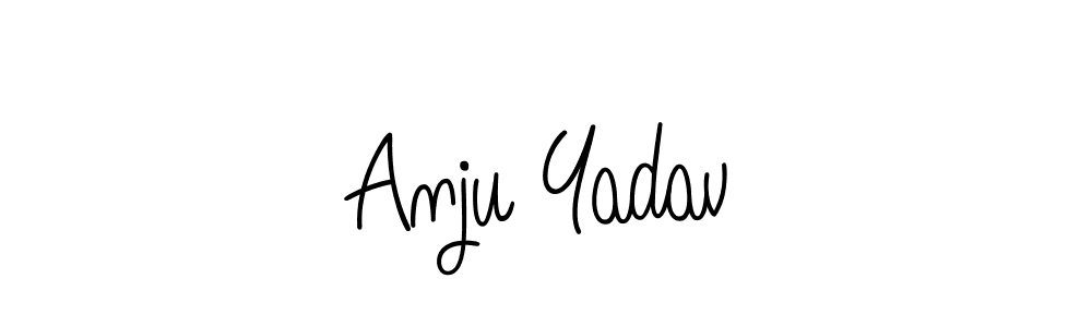 Also You can easily find your signature by using the search form. We will create Anju Yadav name handwritten signature images for you free of cost using Angelique-Rose-font-FFP sign style. Anju Yadav signature style 5 images and pictures png