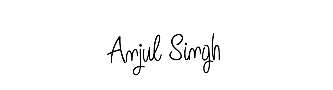 Similarly Angelique-Rose-font-FFP is the best handwritten signature design. Signature creator online .You can use it as an online autograph creator for name Anjul Singh. Anjul Singh signature style 5 images and pictures png