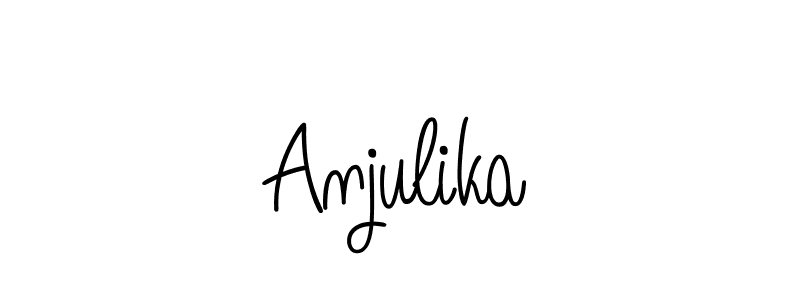 Make a short Anjulika signature style. Manage your documents anywhere anytime using Angelique-Rose-font-FFP. Create and add eSignatures, submit forms, share and send files easily. Anjulika signature style 5 images and pictures png