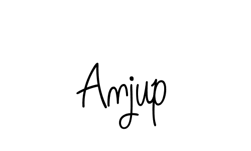 How to Draw Anjup signature style? Angelique-Rose-font-FFP is a latest design signature styles for name Anjup. Anjup signature style 5 images and pictures png