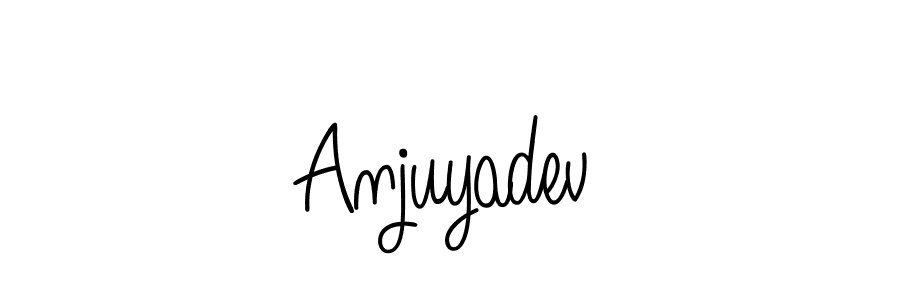 Check out images of Autograph of Anjuyadev name. Actor Anjuyadev Signature Style. Angelique-Rose-font-FFP is a professional sign style online. Anjuyadev signature style 5 images and pictures png