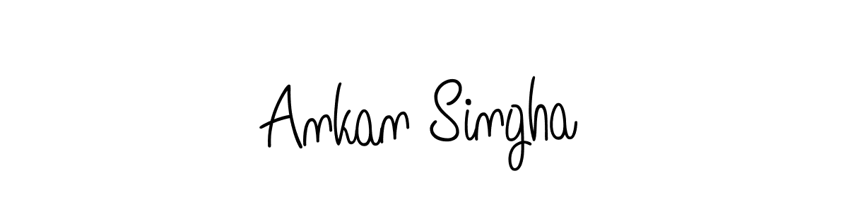 You can use this online signature creator to create a handwritten signature for the name Ankan Singha. This is the best online autograph maker. Ankan Singha signature style 5 images and pictures png