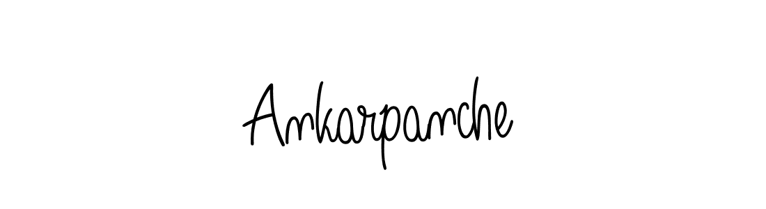 You can use this online signature creator to create a handwritten signature for the name Ankarpanche. This is the best online autograph maker. Ankarpanche signature style 5 images and pictures png