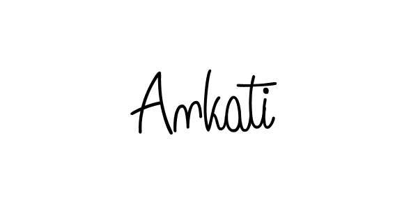 The best way (Angelique-Rose-font-FFP) to make a short signature is to pick only two or three words in your name. The name Ankati include a total of six letters. For converting this name. Ankati signature style 5 images and pictures png