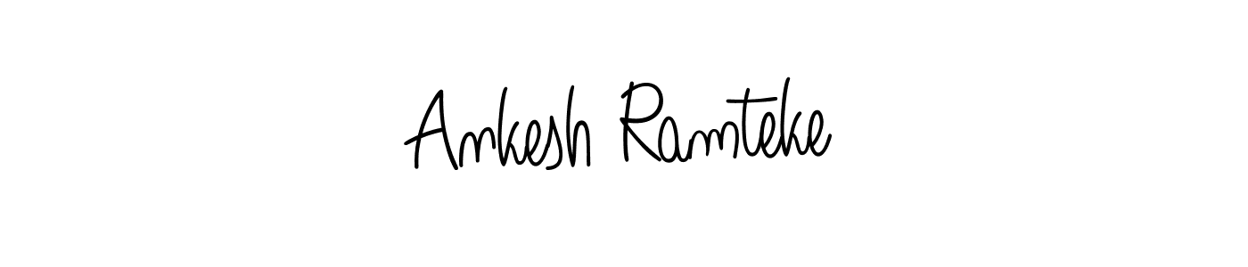 Also You can easily find your signature by using the search form. We will create Ankesh Ramteke name handwritten signature images for you free of cost using Angelique-Rose-font-FFP sign style. Ankesh Ramteke signature style 5 images and pictures png