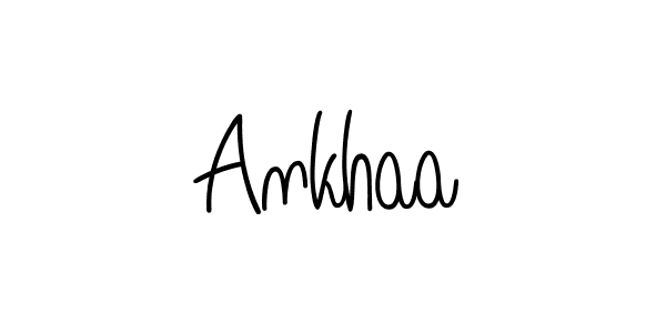 Here are the top 10 professional signature styles for the name Ankhaa. These are the best autograph styles you can use for your name. Ankhaa signature style 5 images and pictures png