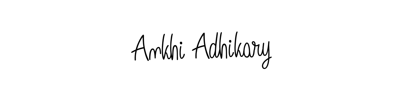 How to Draw Ankhi Adhikary signature style? Angelique-Rose-font-FFP is a latest design signature styles for name Ankhi Adhikary. Ankhi Adhikary signature style 5 images and pictures png