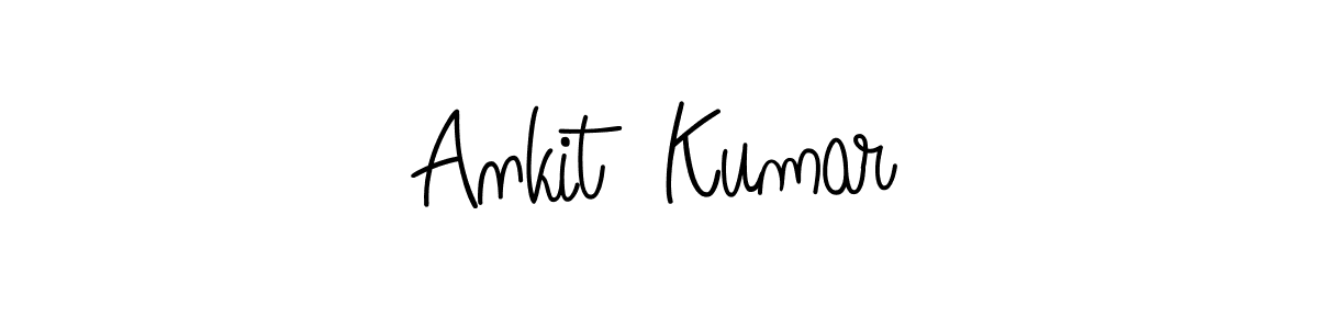 Make a beautiful signature design for name Ankit  Kumar. With this signature (Angelique-Rose-font-FFP) style, you can create a handwritten signature for free. Ankit  Kumar signature style 5 images and pictures png