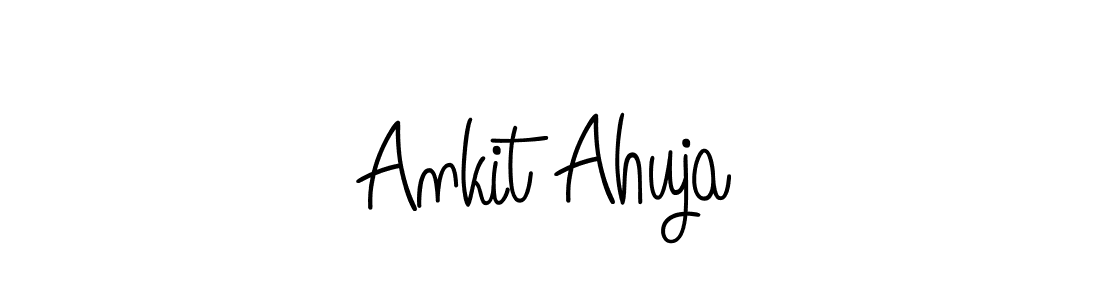 How to Draw Ankit Ahuja signature style? Angelique-Rose-font-FFP is a latest design signature styles for name Ankit Ahuja. Ankit Ahuja signature style 5 images and pictures png