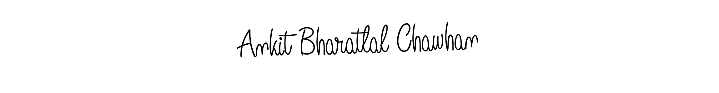 Make a beautiful signature design for name Ankit Bharatlal Chawhan. With this signature (Angelique-Rose-font-FFP) style, you can create a handwritten signature for free. Ankit Bharatlal Chawhan signature style 5 images and pictures png