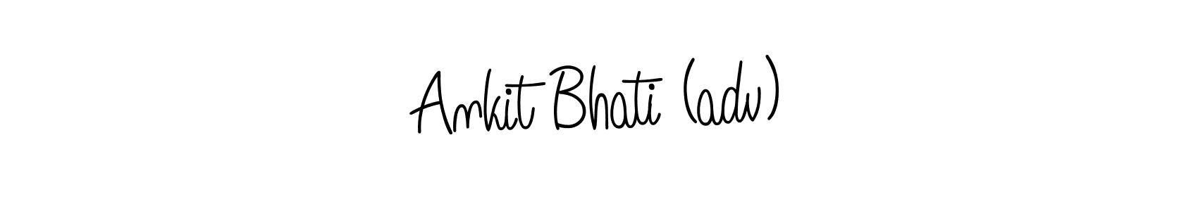 It looks lik you need a new signature style for name Ankit Bhati (adv). Design unique handwritten (Angelique-Rose-font-FFP) signature with our free signature maker in just a few clicks. Ankit Bhati (adv) signature style 5 images and pictures png