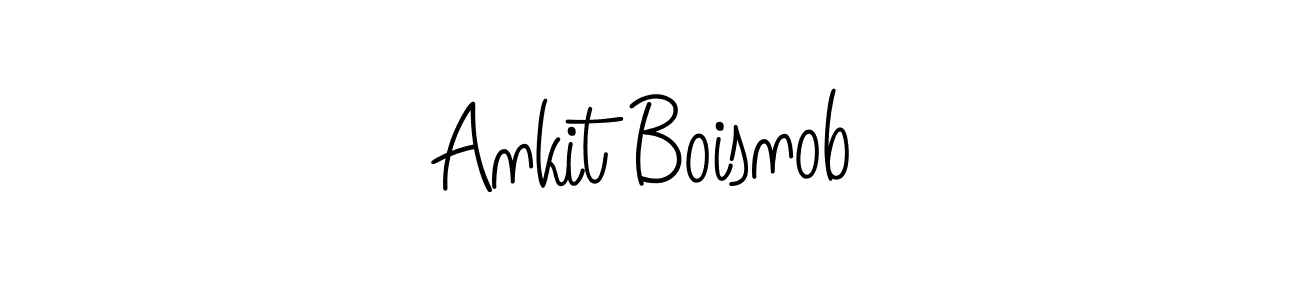 Once you've used our free online signature maker to create your best signature Angelique-Rose-font-FFP style, it's time to enjoy all of the benefits that Ankit Boisnob name signing documents. Ankit Boisnob signature style 5 images and pictures png