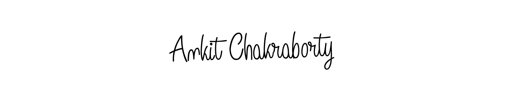 The best way (Angelique-Rose-font-FFP) to make a short signature is to pick only two or three words in your name. The name Ankit Chakraborty include a total of six letters. For converting this name. Ankit Chakraborty signature style 5 images and pictures png