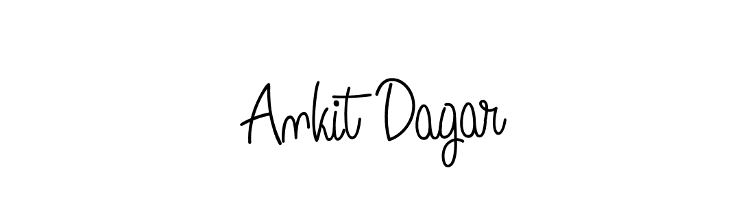 How to make Ankit Dagar name signature. Use Angelique-Rose-font-FFP style for creating short signs online. This is the latest handwritten sign. Ankit Dagar signature style 5 images and pictures png