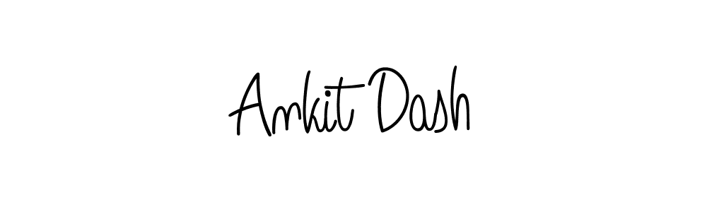 Make a beautiful signature design for name Ankit Dash. With this signature (Angelique-Rose-font-FFP) style, you can create a handwritten signature for free. Ankit Dash signature style 5 images and pictures png