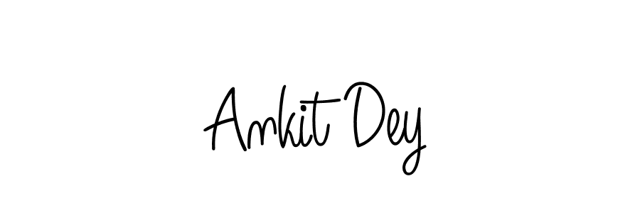 Ankit Dey stylish signature style. Best Handwritten Sign (Angelique-Rose-font-FFP) for my name. Handwritten Signature Collection Ideas for my name Ankit Dey. Ankit Dey signature style 5 images and pictures png
