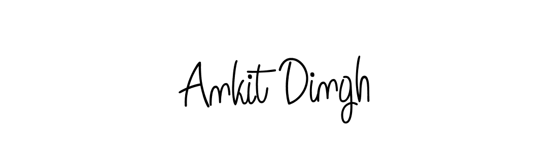 The best way (Angelique-Rose-font-FFP) to make a short signature is to pick only two or three words in your name. The name Ankit Dingh include a total of six letters. For converting this name. Ankit Dingh signature style 5 images and pictures png