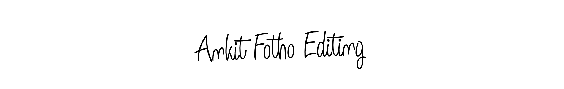 You can use this online signature creator to create a handwritten signature for the name Ankit Fotho Editing. This is the best online autograph maker. Ankit Fotho Editing signature style 5 images and pictures png