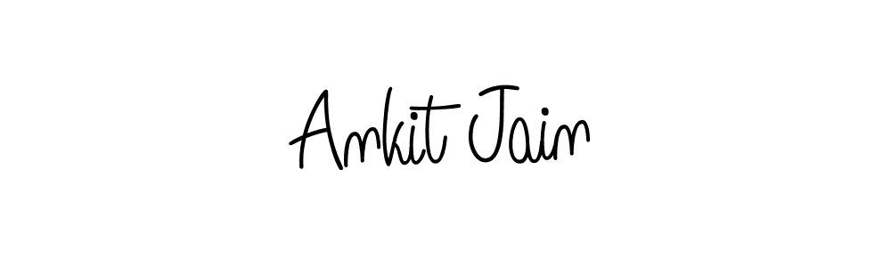 Make a beautiful signature design for name Ankit Jain. With this signature (Angelique-Rose-font-FFP) style, you can create a handwritten signature for free. Ankit Jain signature style 5 images and pictures png