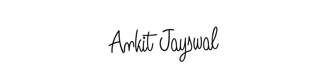 Design your own signature with our free online signature maker. With this signature software, you can create a handwritten (Angelique-Rose-font-FFP) signature for name Ankit Jayswal. Ankit Jayswal signature style 5 images and pictures png
