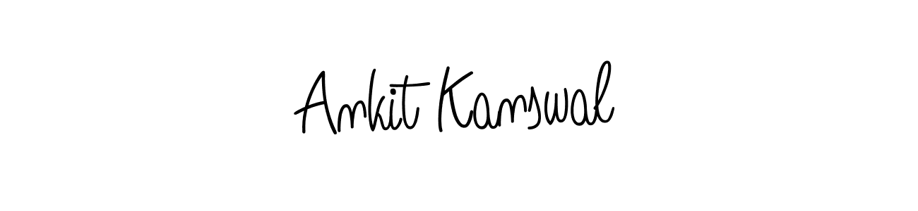 Make a beautiful signature design for name Ankit Kanswal. Use this online signature maker to create a handwritten signature for free. Ankit Kanswal signature style 5 images and pictures png