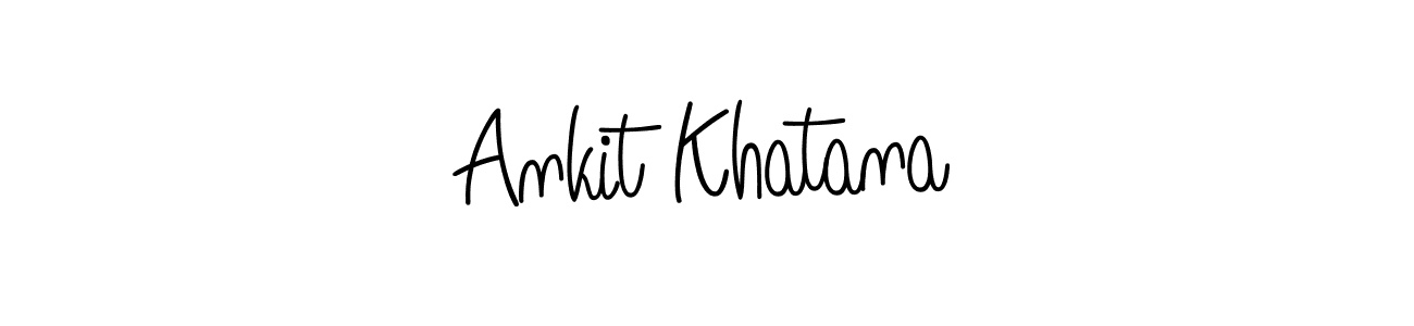 Here are the top 10 professional signature styles for the name Ankit Khatana. These are the best autograph styles you can use for your name. Ankit Khatana signature style 5 images and pictures png