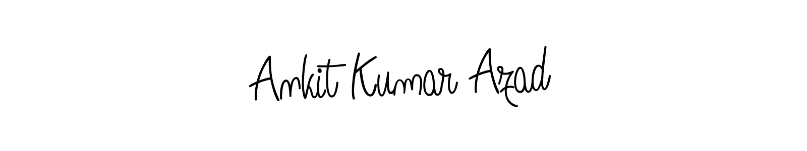 You should practise on your own different ways (Angelique-Rose-font-FFP) to write your name (Ankit Kumar Azad) in signature. don't let someone else do it for you. Ankit Kumar Azad signature style 5 images and pictures png