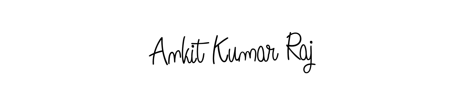 Make a beautiful signature design for name Ankit Kumar Raj. With this signature (Angelique-Rose-font-FFP) style, you can create a handwritten signature for free. Ankit Kumar Raj signature style 5 images and pictures png