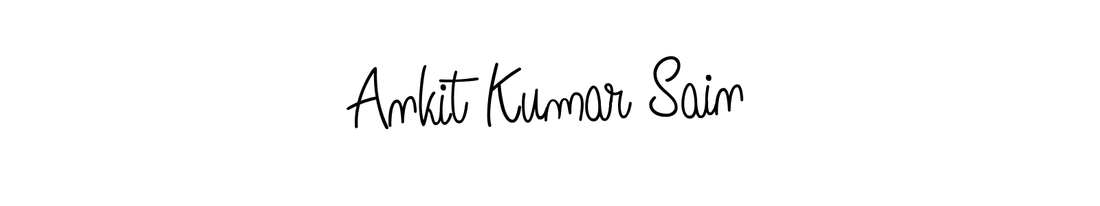 if you are searching for the best signature style for your name Ankit Kumar Sain. so please give up your signature search. here we have designed multiple signature styles  using Angelique-Rose-font-FFP. Ankit Kumar Sain signature style 5 images and pictures png