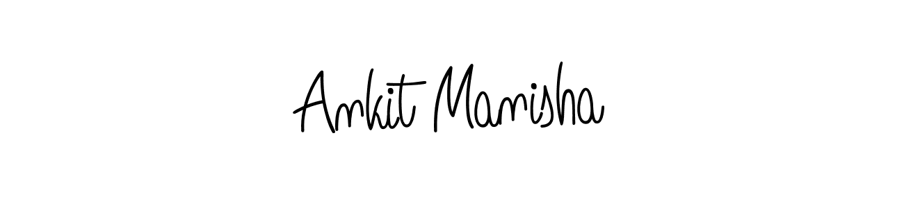 Similarly Angelique-Rose-font-FFP is the best handwritten signature design. Signature creator online .You can use it as an online autograph creator for name Ankit Manisha. Ankit Manisha signature style 5 images and pictures png
