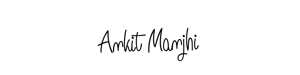 Make a beautiful signature design for name Ankit Manjhi. With this signature (Angelique-Rose-font-FFP) style, you can create a handwritten signature for free. Ankit Manjhi signature style 5 images and pictures png