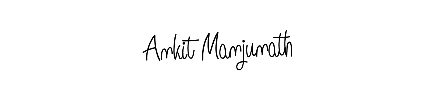 How to make Ankit Manjunath signature? Angelique-Rose-font-FFP is a professional autograph style. Create handwritten signature for Ankit Manjunath name. Ankit Manjunath signature style 5 images and pictures png