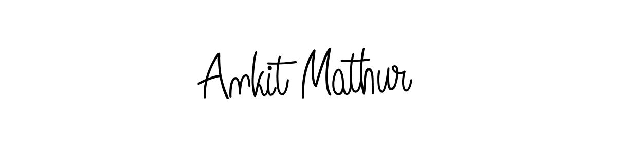 Make a beautiful signature design for name Ankit Mathur. Use this online signature maker to create a handwritten signature for free. Ankit Mathur signature style 5 images and pictures png