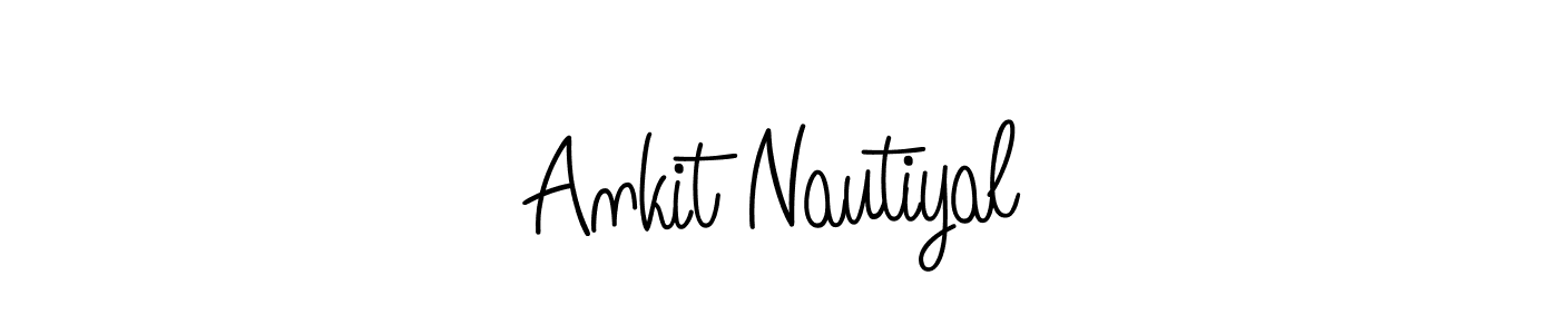 How to make Ankit Nautiyal signature? Angelique-Rose-font-FFP is a professional autograph style. Create handwritten signature for Ankit Nautiyal name. Ankit Nautiyal signature style 5 images and pictures png