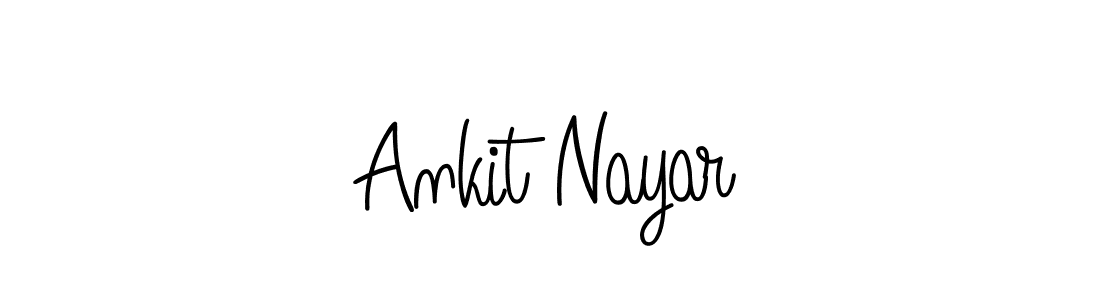 How to make Ankit Nayar signature? Angelique-Rose-font-FFP is a professional autograph style. Create handwritten signature for Ankit Nayar name. Ankit Nayar signature style 5 images and pictures png